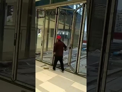 Aluminium Hạch kính gấp cửa sổ cách nhiệt tùy chỉnh