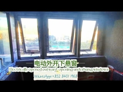 Màn hình sợi thủy tinh Aluminium Casement cửa sổ chống bụi Swing mở