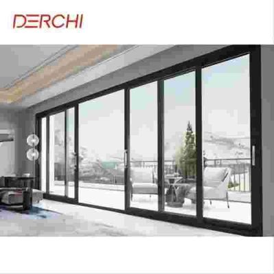 Bệnh bão chống va chạm 4 đường mòn cửa trượt kính nhôm lớn