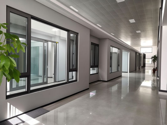 Cửa sổ chống âm hiện đại Lớp phủ bột nhôm cửa sổ AAMA
