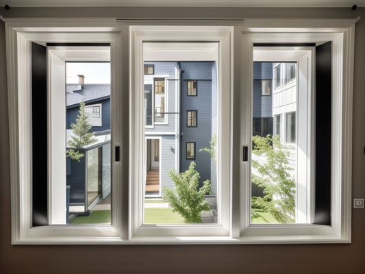 Tùy chỉnh Aluminium cửa sổ khung trượt cách điện bóng tối hiện đại