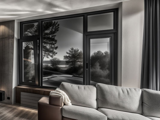 Glass Storm Casement Windows Bottom Hung Aluminum Awning Windows (Tấm cửa sổ có khung thành gió)