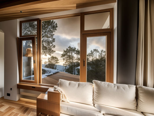 Bottom Hung Aluminium Storm Windows Glass Awning And Casement Windows Các cửa sổ được treo dưới