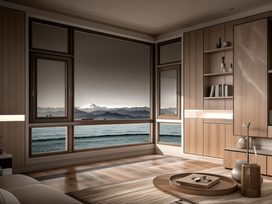 Tùy chỉnh Aluminium Casement Windows Glass Types Soundproof