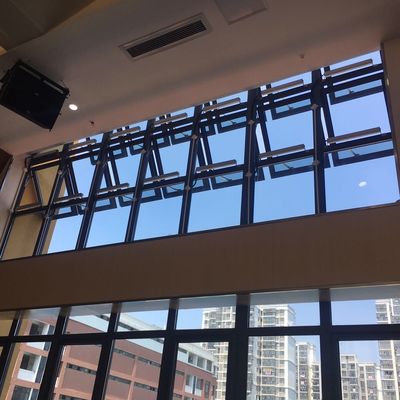 Laminated Glass Top Hang Aluminium Windows Khóa nhiệt chống âm