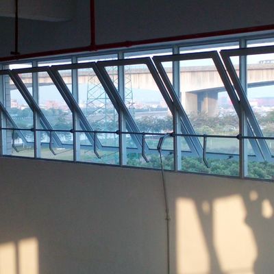 Glass Top Hang Sliding Window Frame Inward Opening Aluminium Windows (Máy cửa sổ trượt mở bên trong)