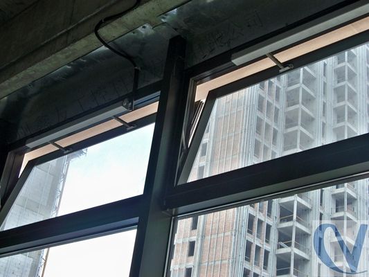 OEM Aluminium Frame Fixed Glass Window Casement Chức năng chống âm
