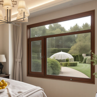 OEM / ODM Lớn Bottom Hung Casement Windows Chức năng chống âm thanh