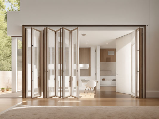 Home Soundproof Gấp kính cửa sổ điện mở tùy chỉnh