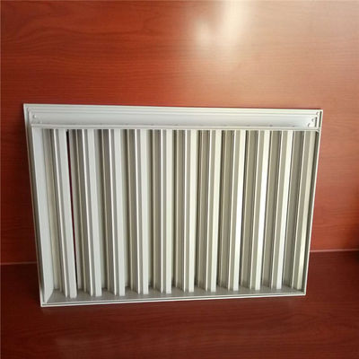 Điều chỉnh bên ngoài Aluminium cửa sổ Louvres bên ngoài tùy chỉnh