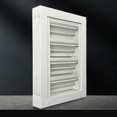 Laminated Glass Aluminium Louvered Window Điện cực nhẹ