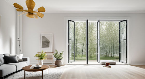 Cửa sổ thủy tinh nhôm dày 2mm-6mm cho độ kín và độ bền tối ưu